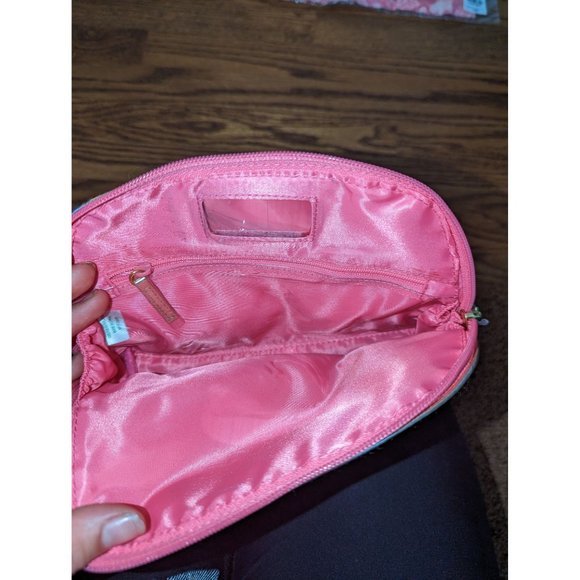 NWT Lilly Pulitzer Pink Phi Mu Patterned Bundle - Tote, Makeup Bag, Scarf - Picture 9 of 15